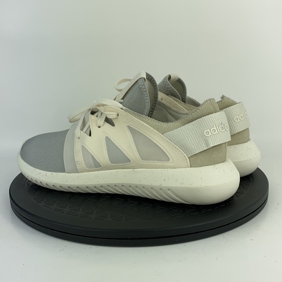 Adidas Tubular Viral White Athletic Running Shoes S75914 Women's Size 7.5 - Picture 7 of 11